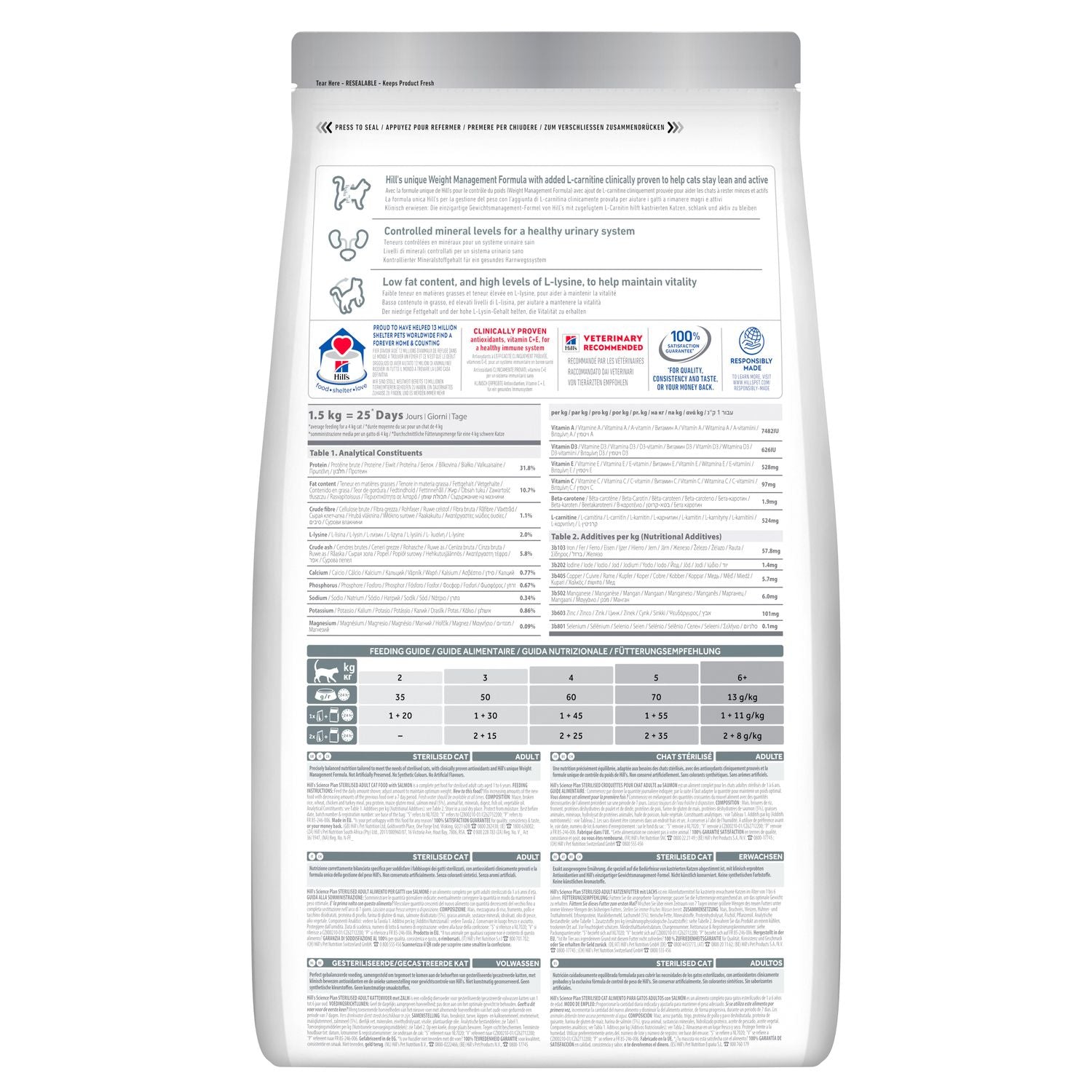 Hill's Science Plan Kısırlaştırılmış Yetişkin Kedi Maması